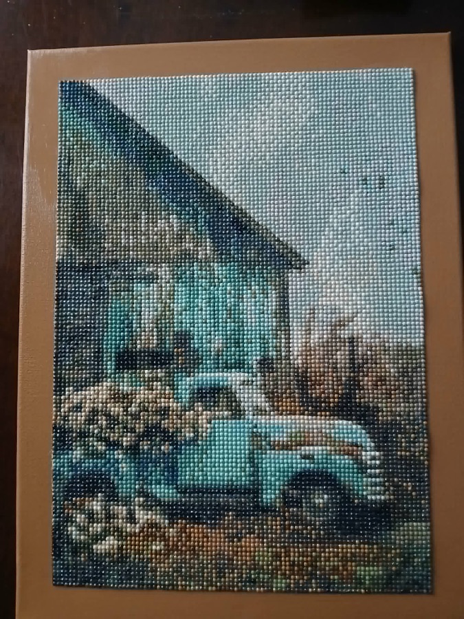 The Old Blue Truck